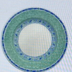 Vintage Churchill China Java Pattern 8” Salad Plate